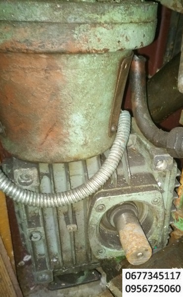 моторредуктор трехскоросной ч-80 привод гильетины